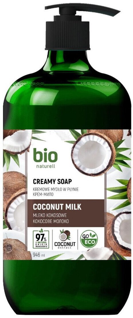 Dozownik do mydła TOGO Bio* Naturell Mydło w płynie Mleko Kokosowe z dozownikiem 946ml