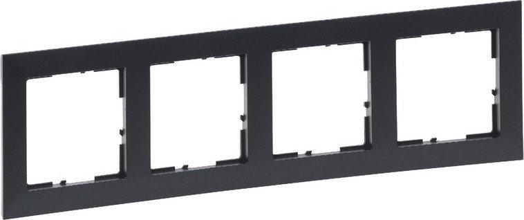 Legrand SUNO Ramka czterokrotna ciemnoszara 721554