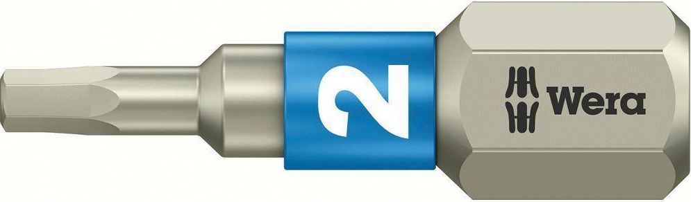 Wera Wera 071071 Bit Grot Nierdzewny Końcówka HEX 2mm
