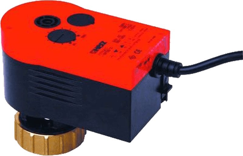 Herz Napęd nastawczy do zaworów 3-drogowych 4037, regulacja ciągła (0 - 10 V DC), 500 N