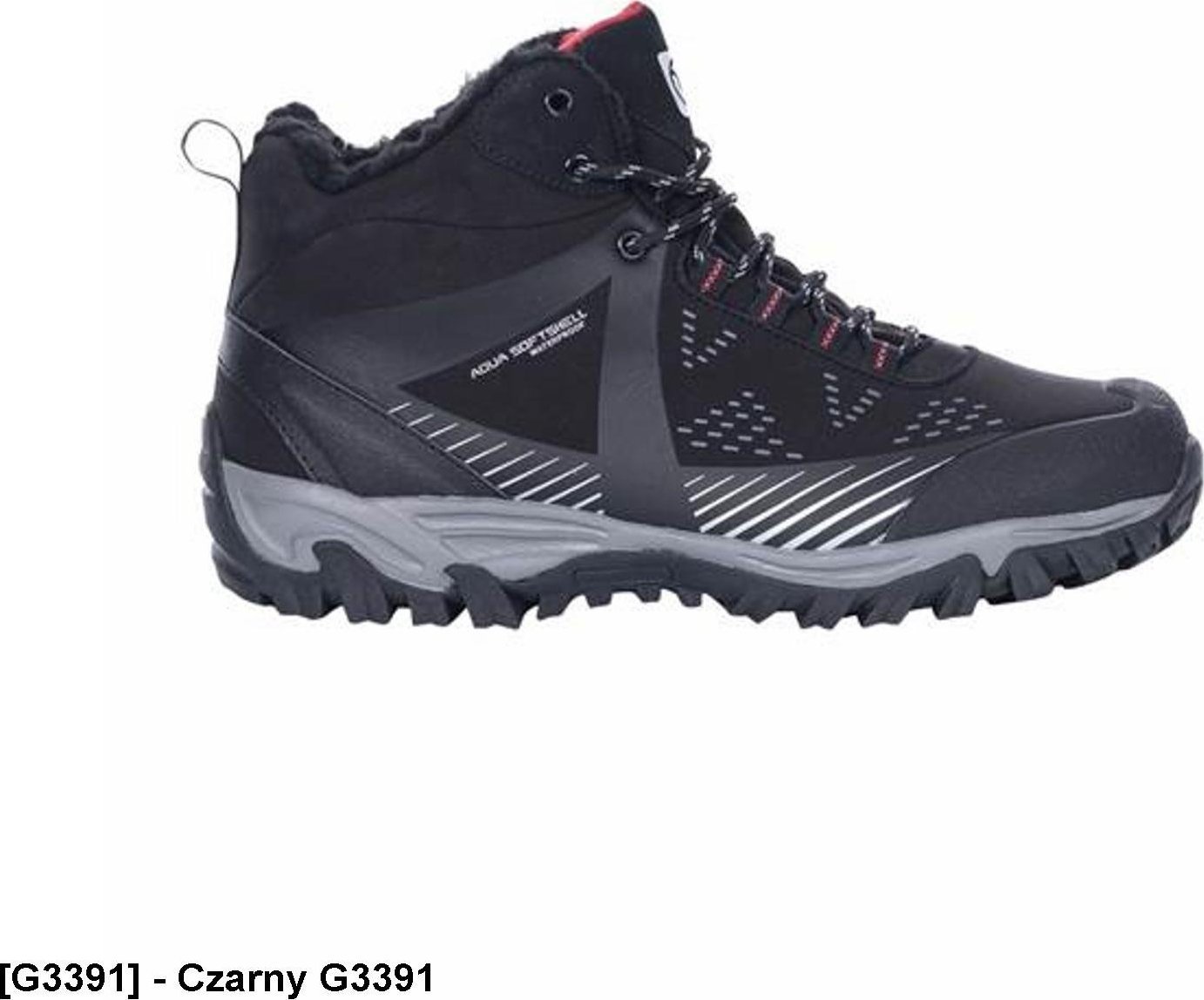 Ardon ARDONFORCE WINTER - trzewik, cholewka SOFTSHELL, podszewka futerko syntetyczne, membrana wodoodporna, podeszwa EVA/GUMA antypoślizgowa, wymienna