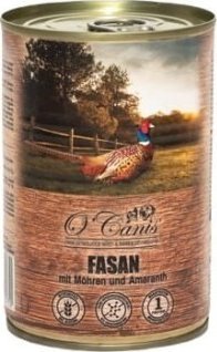 O’Canis O'CANIS Bażant z marchewką - mokra karma dla psa - 400 g