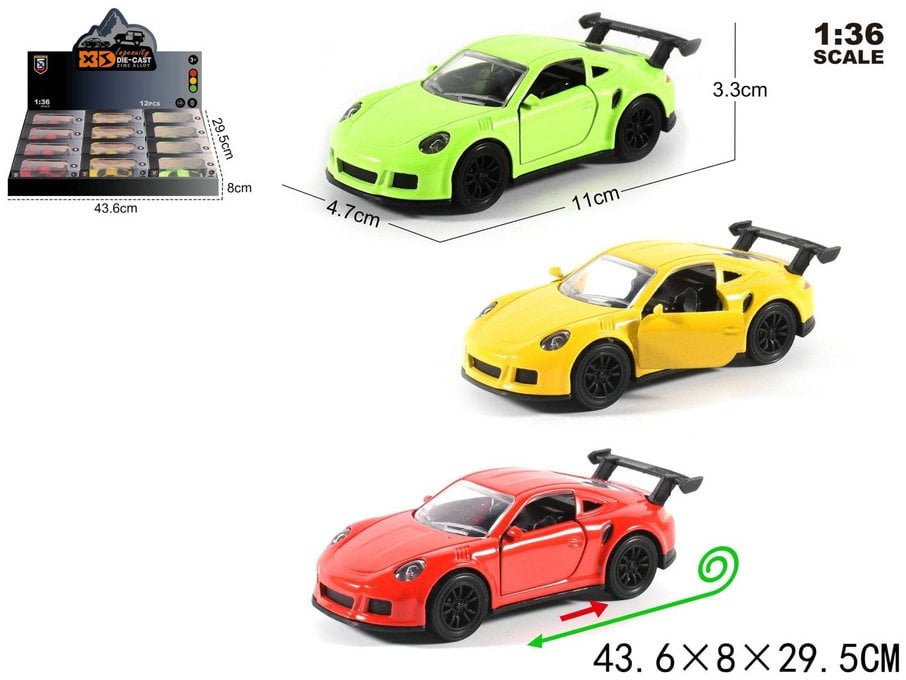 Auto metal 12szt/disp G213153 81449