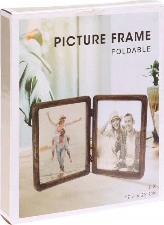 Ramka Home Styling Collection Drewniana ramka na zdjęcia, 38,5 x 1,7 x 24 cm