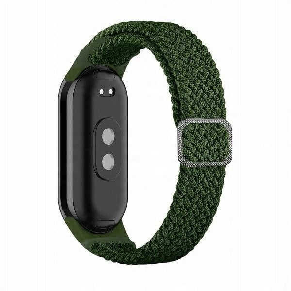 Beline pasek Mi Band 10/9/8 Textile zielony/green