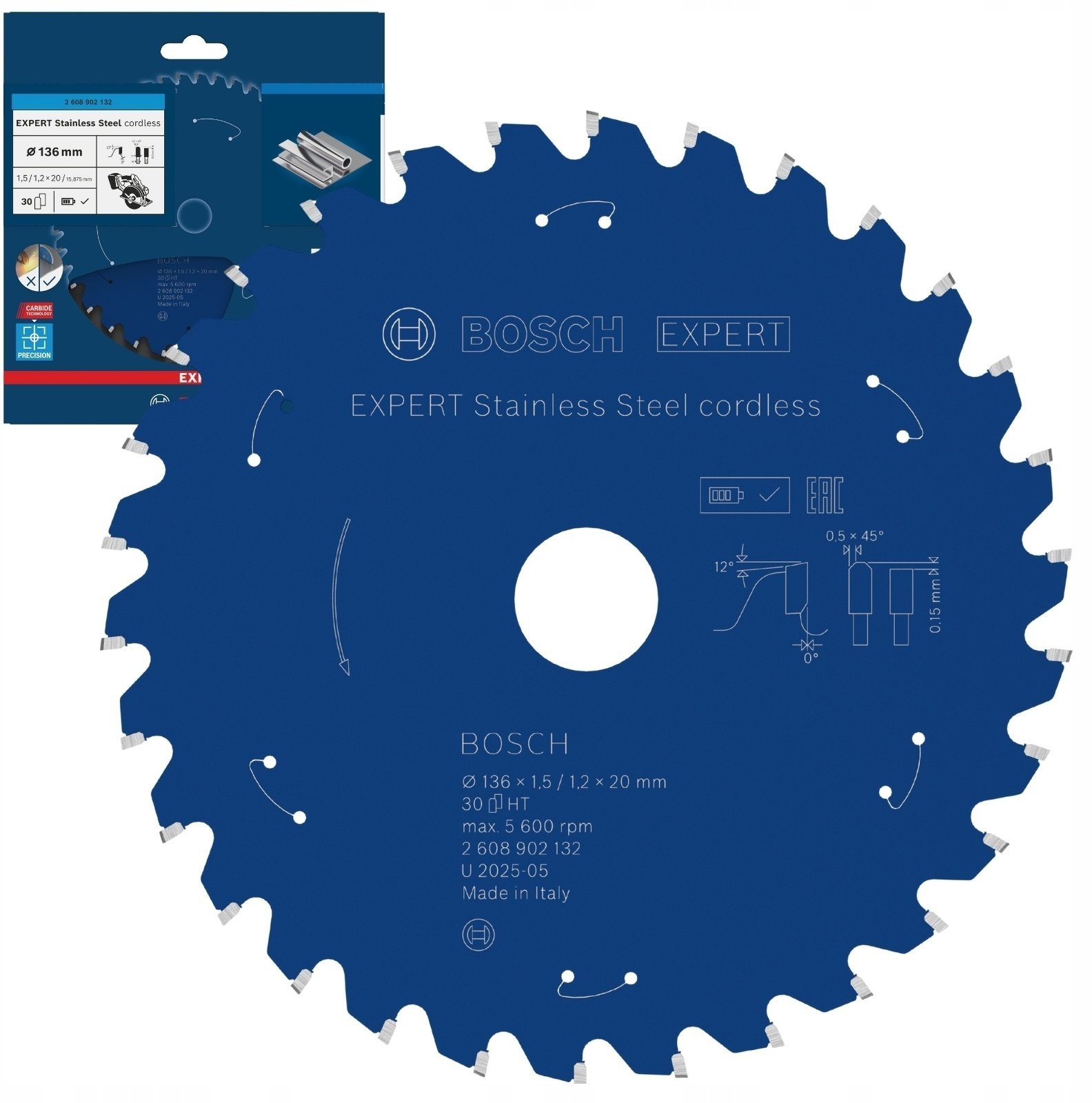 TARCZA PILARSKA EX SL H 136x20-30