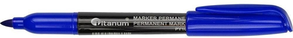 Marker permanentny niebieski (12szt)