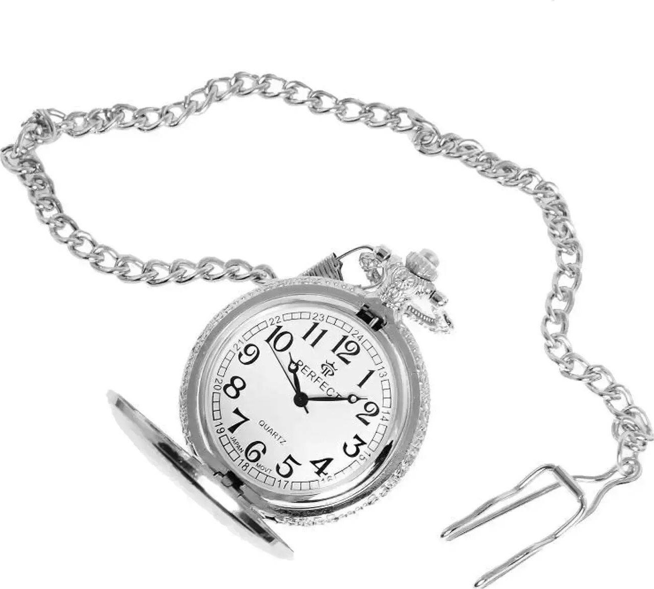 Zegarek Perfect A04-PNP męski kieszonkowy dewizka czytelny .