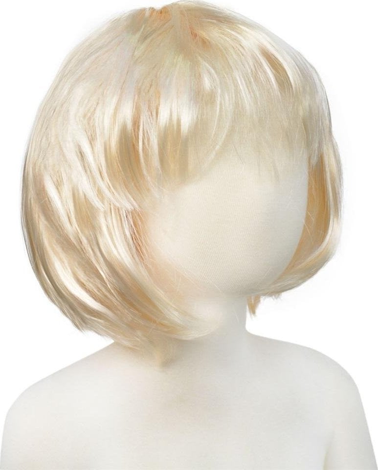 Peruka bob blond