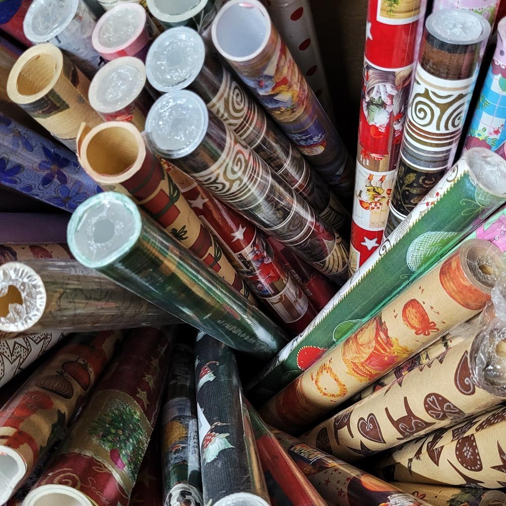 Fastima Papier świąteczny do pakowania 57cmx5m MIX