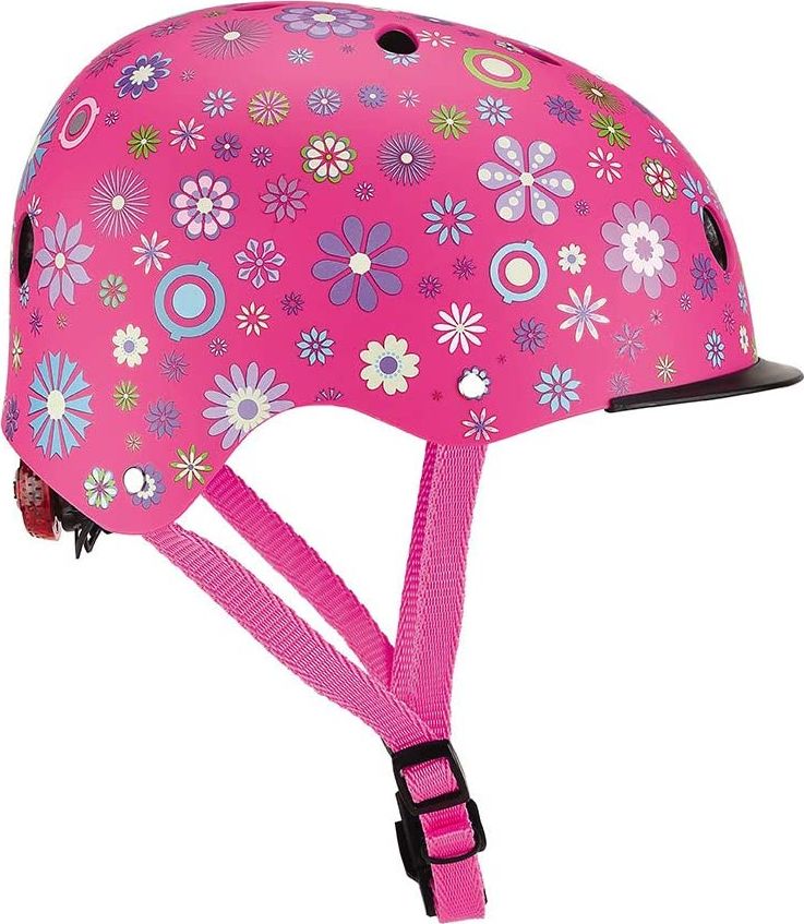 Globber Kask Elite Lights pink (507-110)