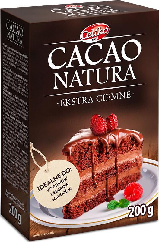 Celiko Kakao ekstra ciemne 200 g