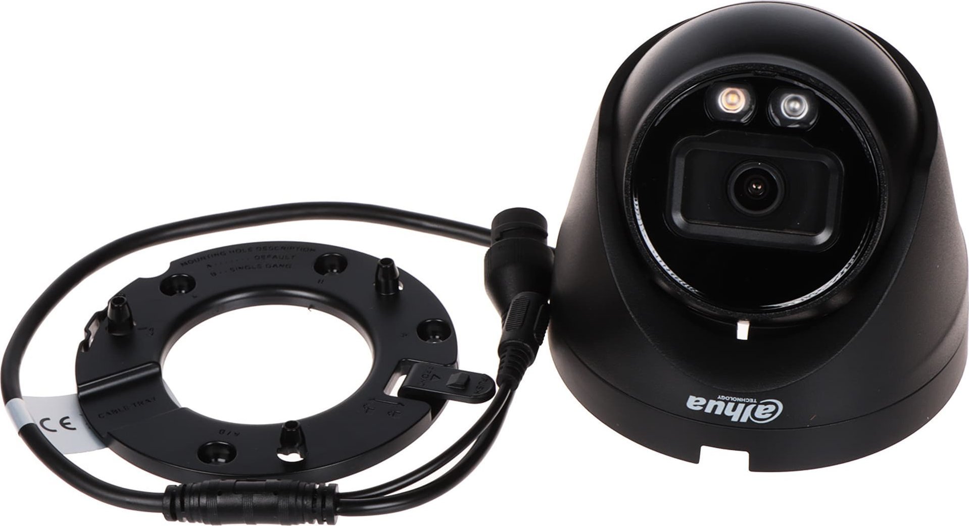 Kamera IP Dahua Technology KAMERA IP IPC-HDW1439V-A-IL-BLACK Smart Dual Light - 3.7Mpx 2.8mm DAHUA