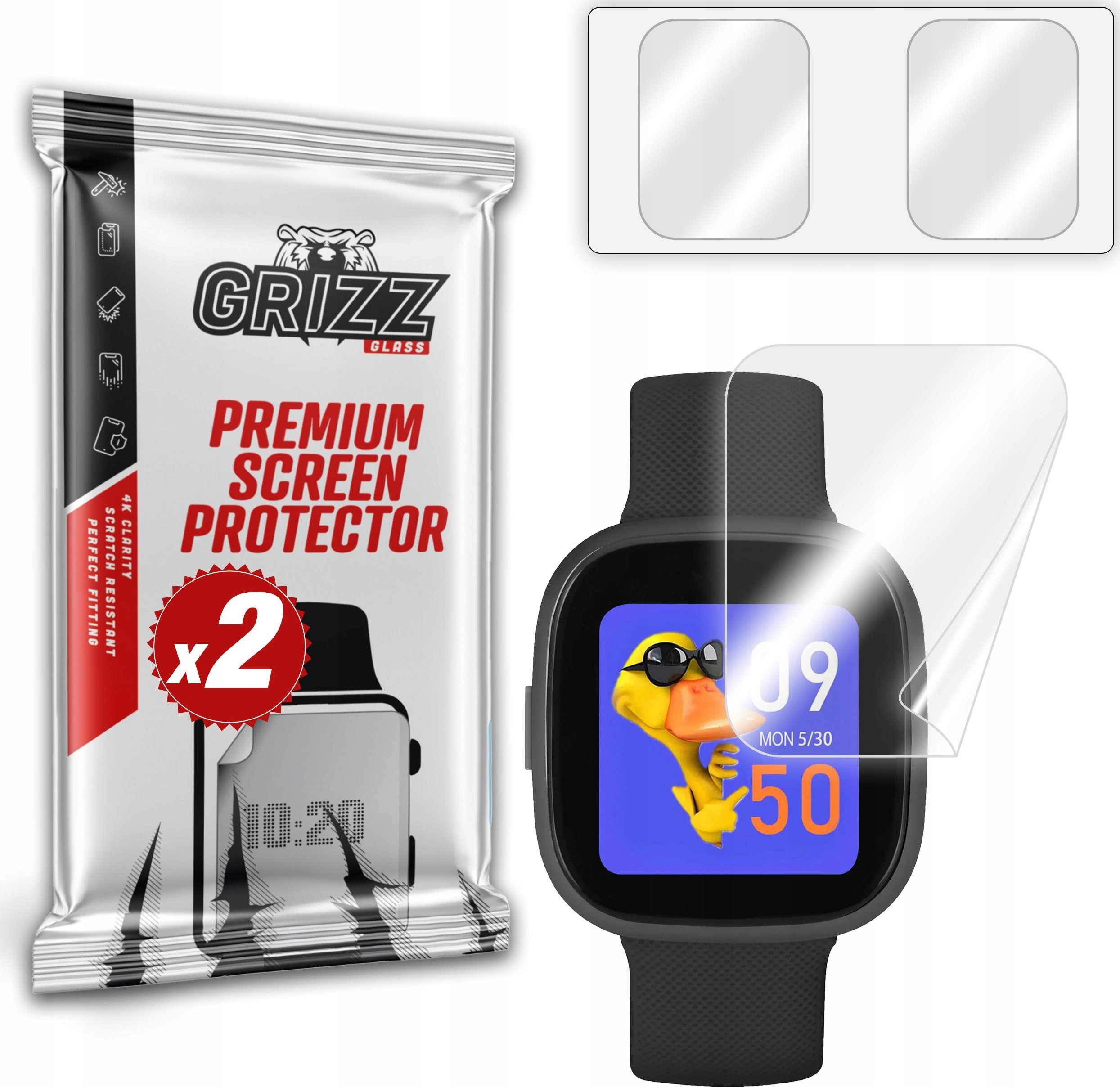 Folia ceramiczna GrizzGlass CeramicFilm do Garett Kids Fit