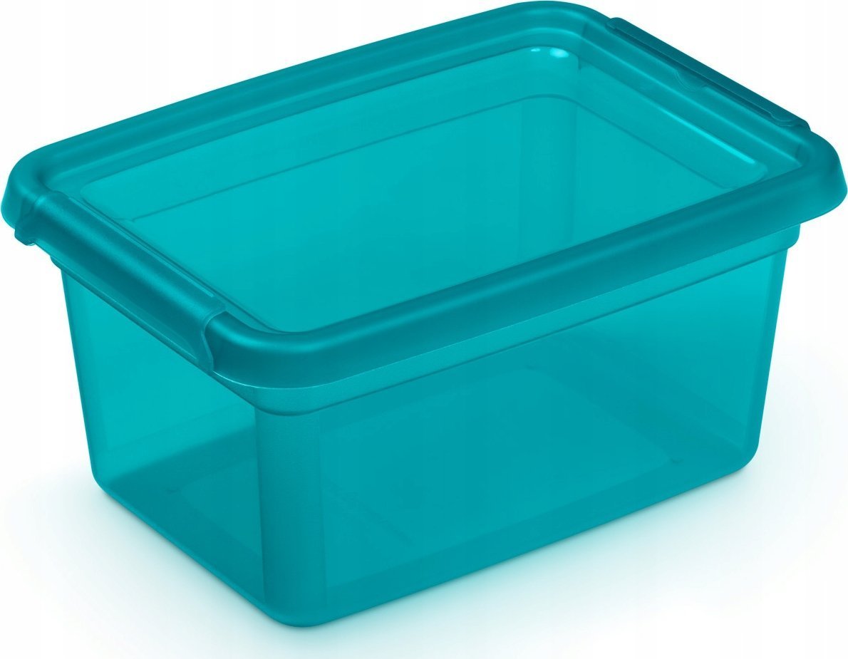 Moxom Pojemnik do przechowywania MOXOM BaseStore Color, 1,5l, ocean, transparentny niebieski