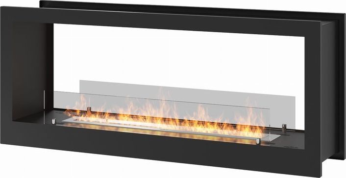 Infire Biokominek do zabudowy 2 side 1200 L lub R Black uniwersalny