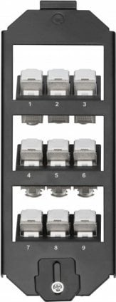 Digitus ASSMANN Bodentank-Halter 3-fach fr 9x Keystone Module