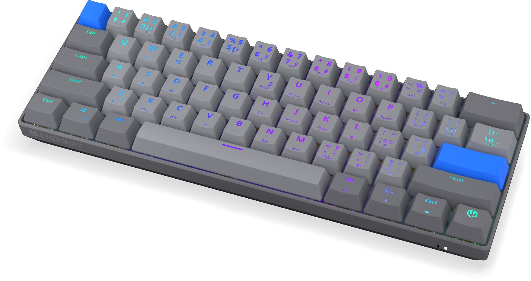 Klawiatura Endorfy Thock V2 Compact Wireless ENDORFY Yellow by Gateron (EY5C020)