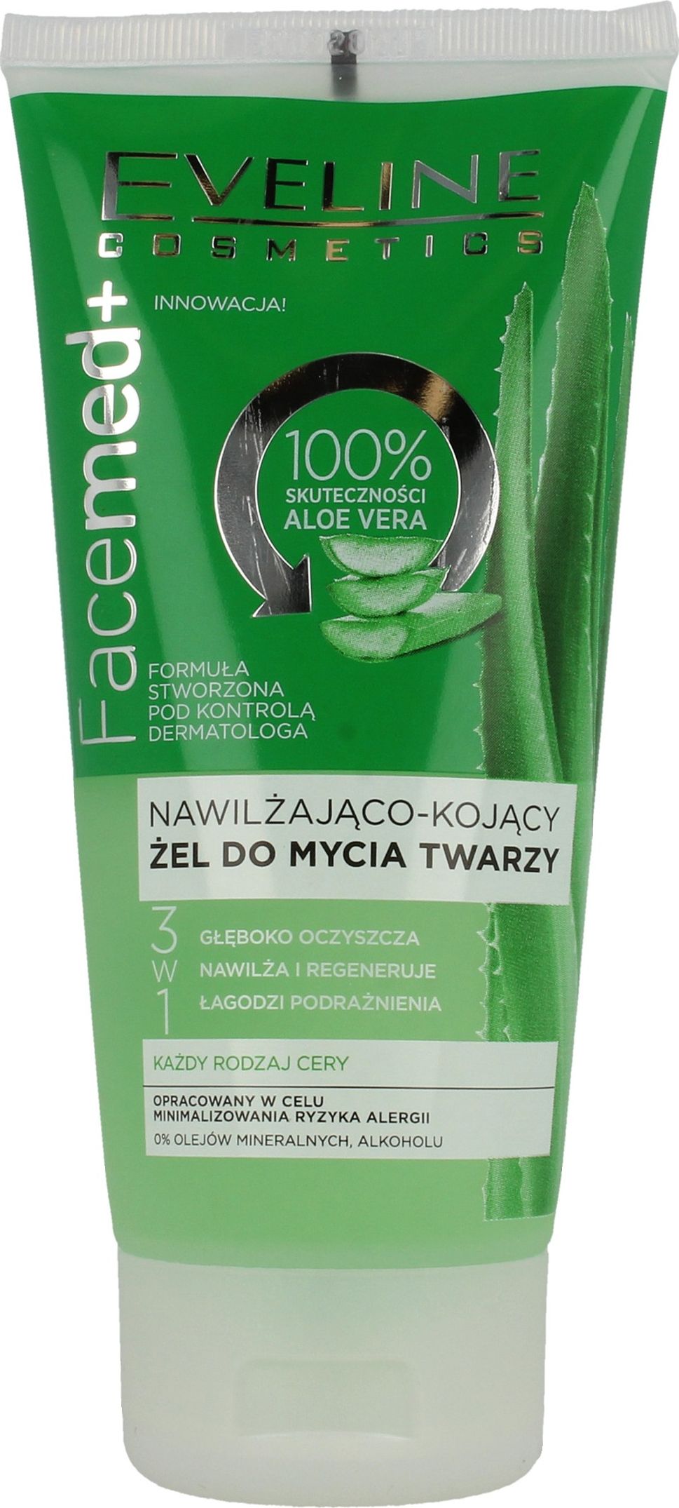 Eveline Żel do mycia twarzy Facemed+ Aloe Vera 150ml