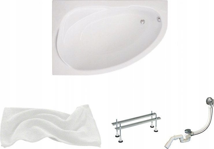 Wanna asymetryczna 150x100 lewa MAREA