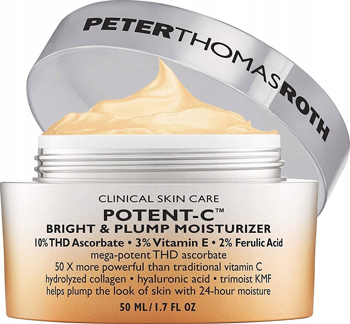 Peter Thomas Roth Peter Thomas Roth, Potent-C, Vitamin E, Moisturizing, Day, Cream, For Face, 50 ml For Women