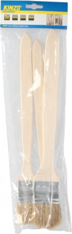 Kinzo Kinzo - Pędzel płaski 20 mm 3 szt.