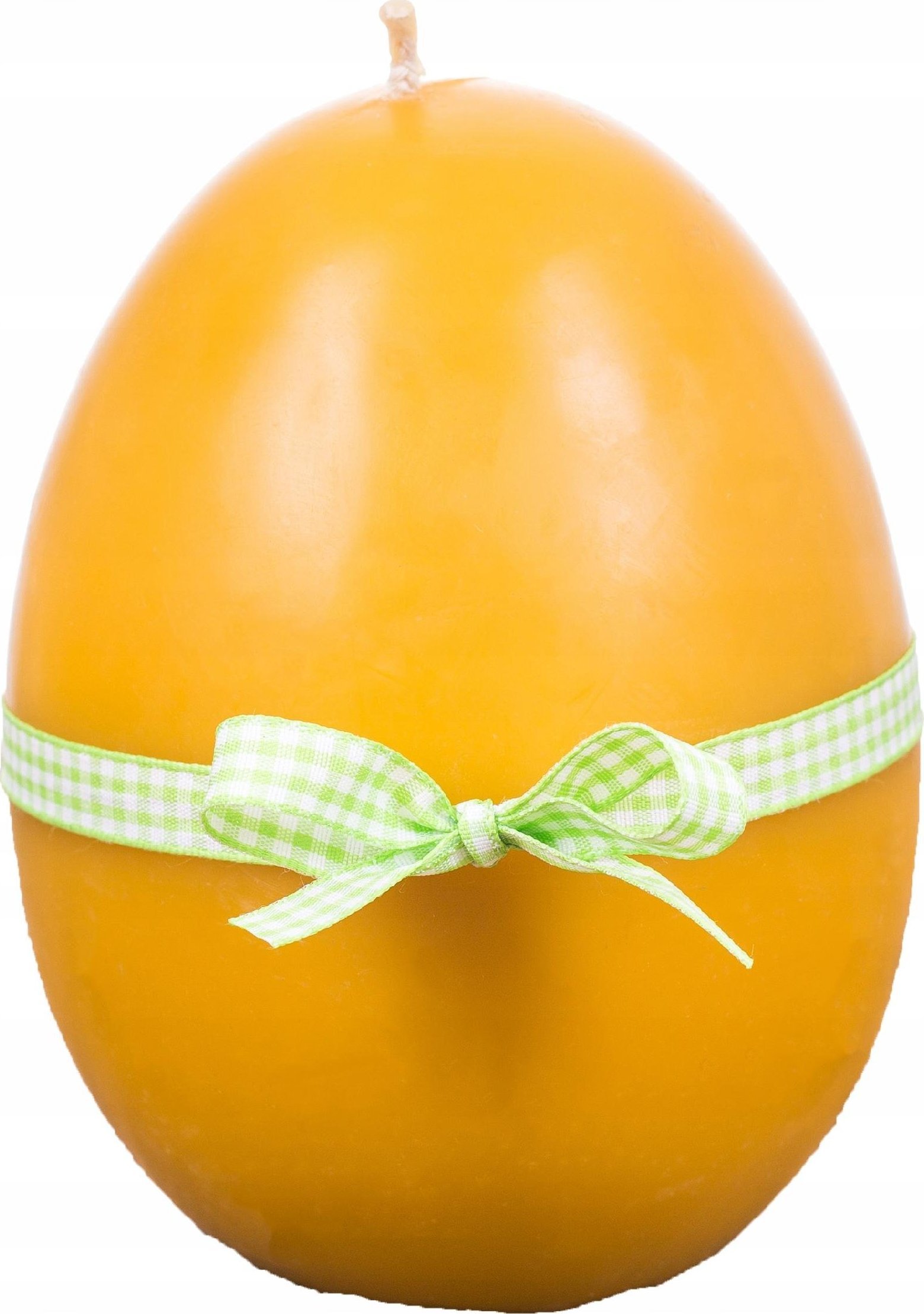 Łysoń Świeca z wosku pszczelego jajko gładkie (S413) - S413