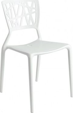 D2 Design Krzesło Bush białe