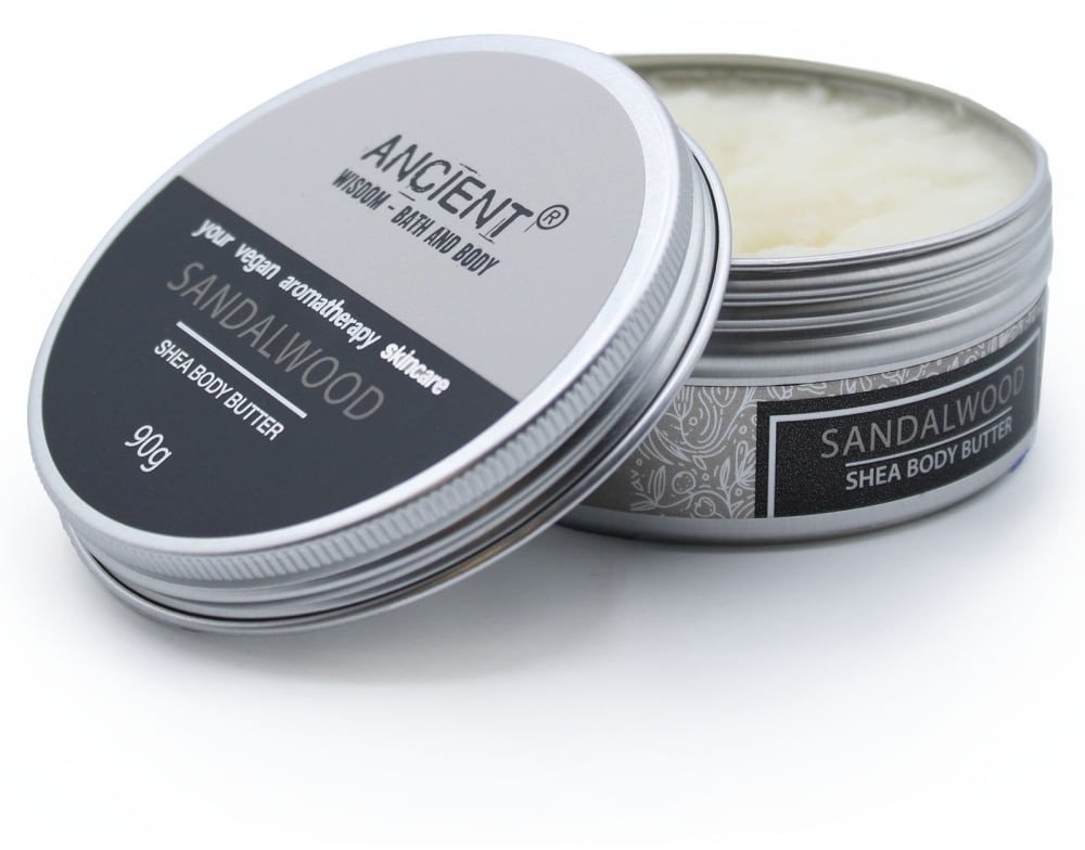 Aromaterapeutyczne masło Shea - Drzewo sandałowe