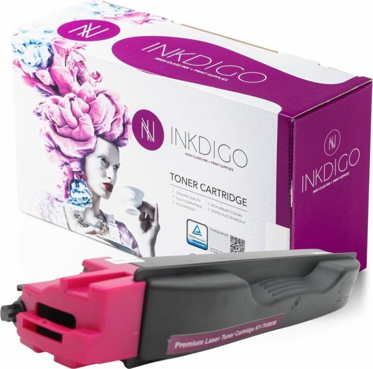 Toner Inkdigo Magenta Zamiennik TK-580