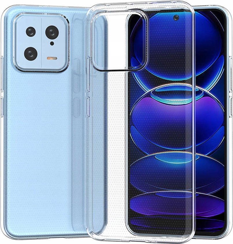 Hello Case ETUI DO XIAOMI 13 PRO GUMOWE OBUDOWA CASE SILIKON SLIM POKROWIEC CLEAR VIEW