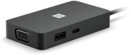 Srfc USB-C Travel Hub XZ/NL/FR/DE Black