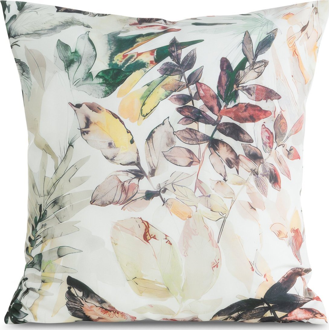 Eurofirany Poszewka 45 x 45 Ogrodowa Garden2 Biały+Stal