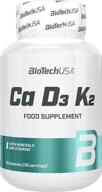 Bio Tech Biotech USA Ca D3 K2 90caps