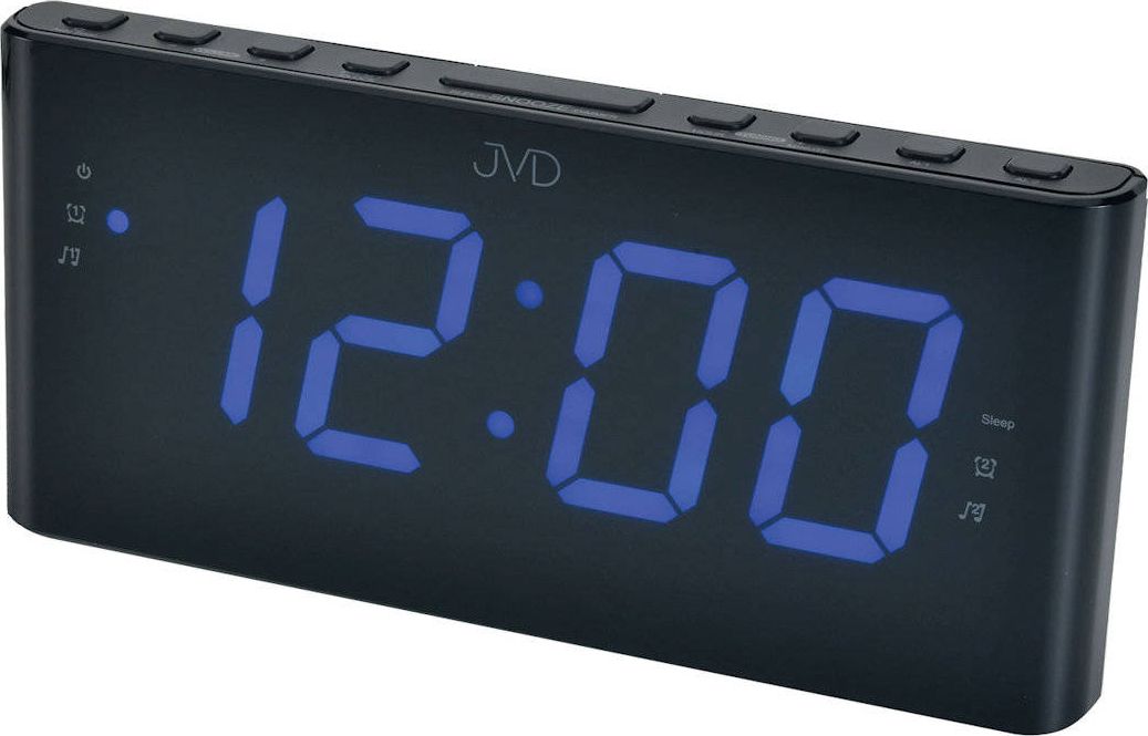 Radiobudzik JVD Budzik JVD SB1000.2 Radio FM 2 alarmy