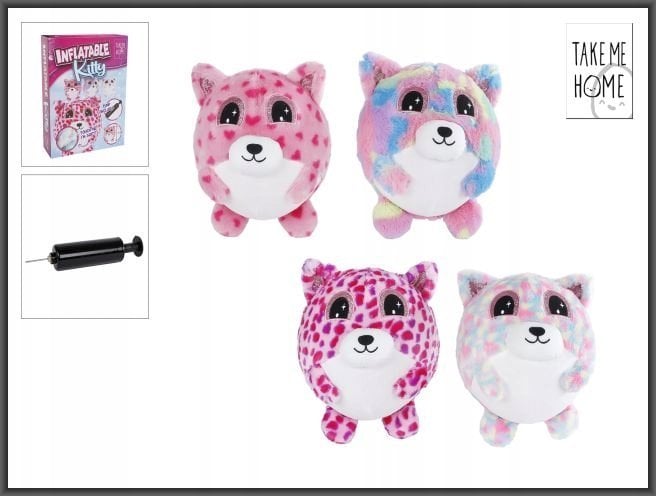 Hipo Zwierzak dmuchany 23cm z pompką 660538 98545