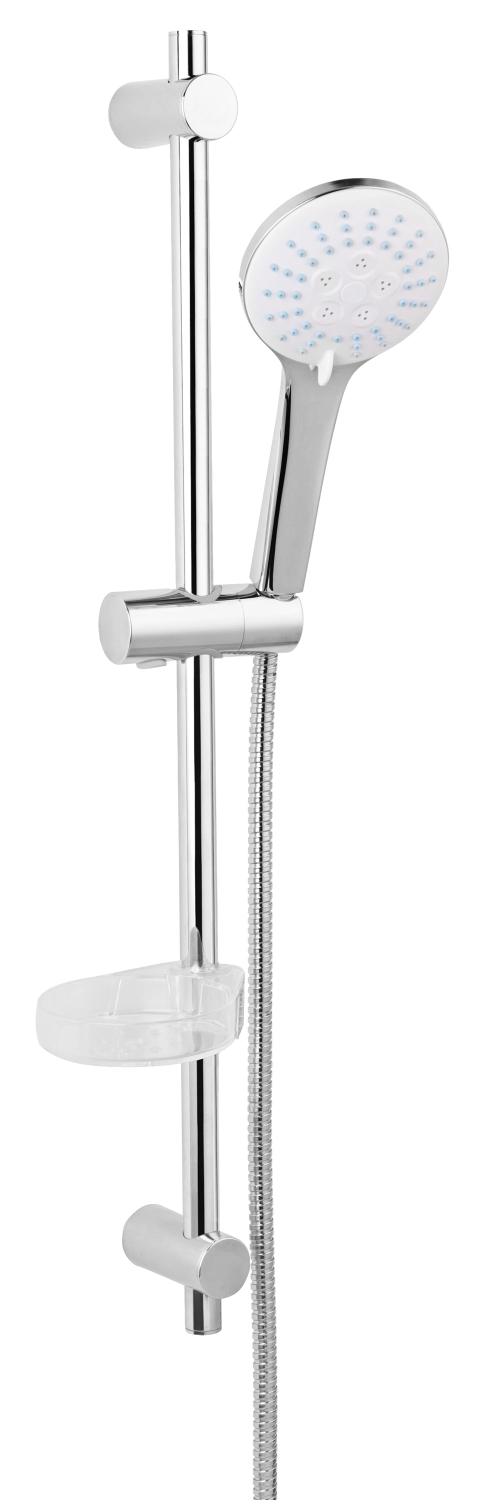 Zestaw prysznicowy Ferro Nessa przesuwny chrom (N350B)