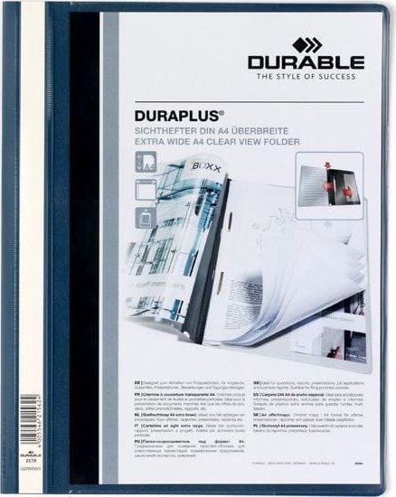 Durable SKOROSZYT PREZENTACYJNY DURAPLUS GRANATOWY 1szt.