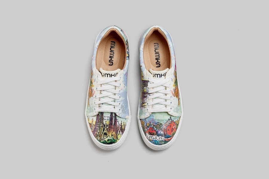 Sneakersy wegańskie Barcelona wg Gaudiego Mumka-41