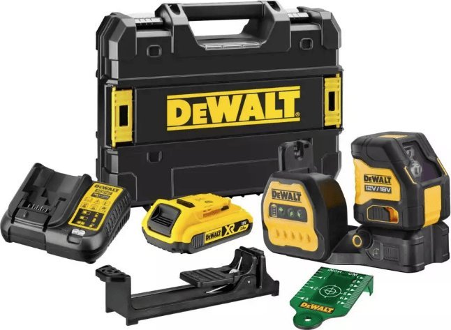 Dewalt DEWALT.LASER LINIOWY 12/18V 1x2,0Ah DCE088D1G18
