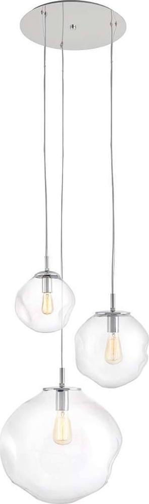 Lampa wisząca KASPA Lampa wisząca AVIA 3 chrom (10414309) KASPA