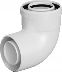 Ricom KOLANO KONC PP-PP 87ST DN60/100 USZCZ.