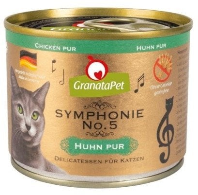 GranataPet Symphonie No.5 kurczak mokra karma dla kota 200g