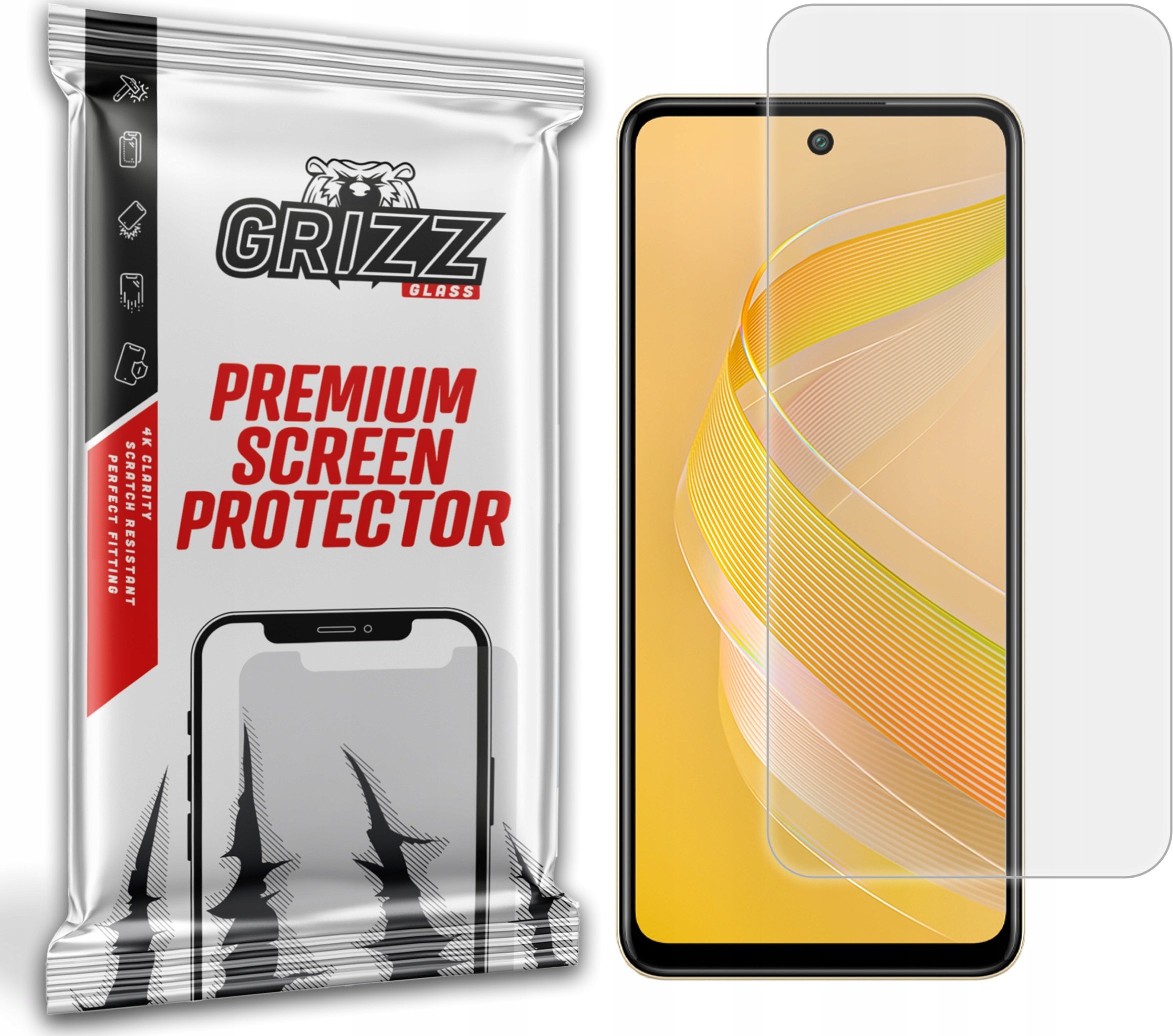 GrizzGlass Folia matowa GrizzGlass PaperScreen do Infinix Smart 8 Plus