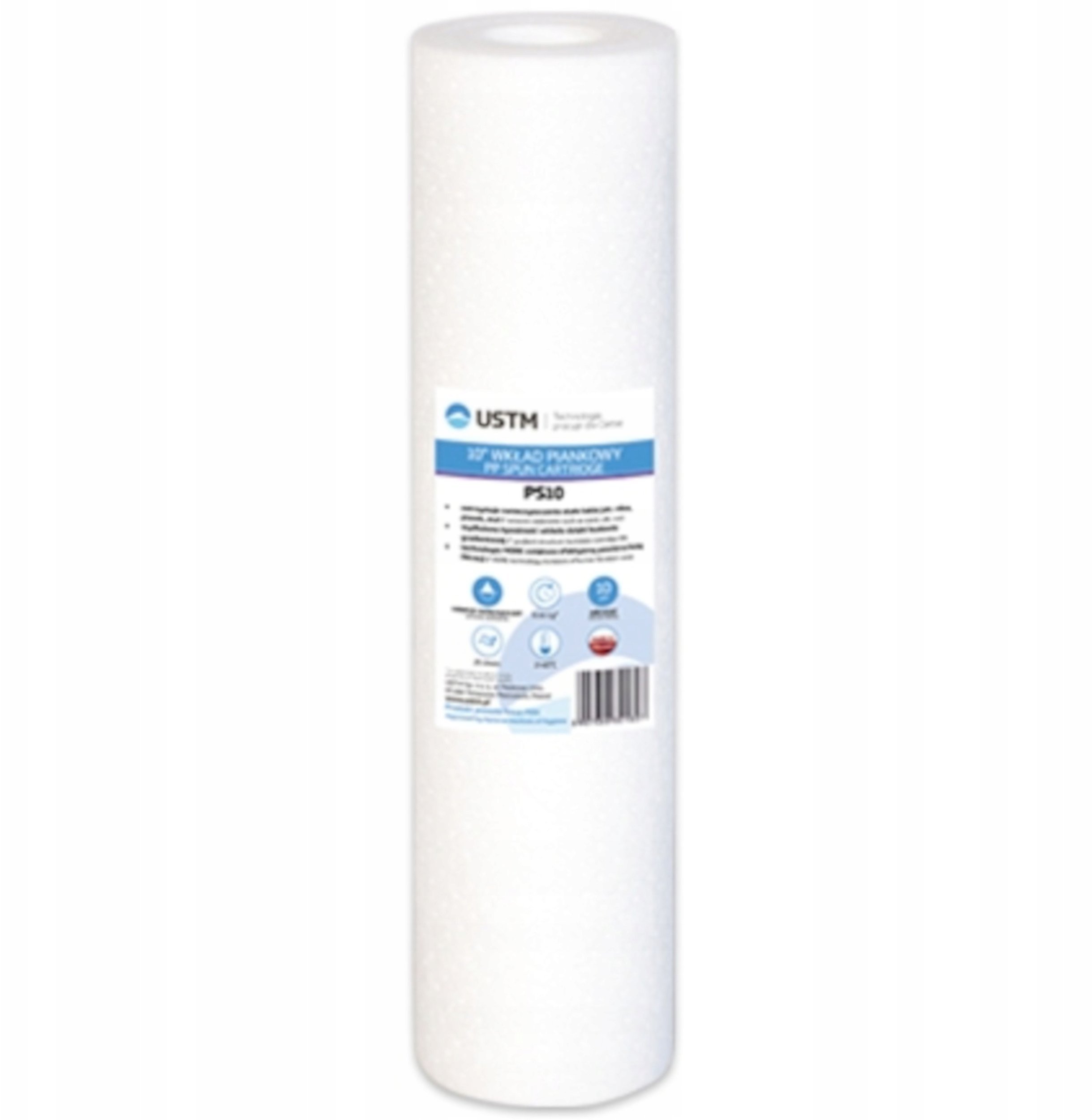 USTM wkład piankowy 10" 50 mikronów PS50