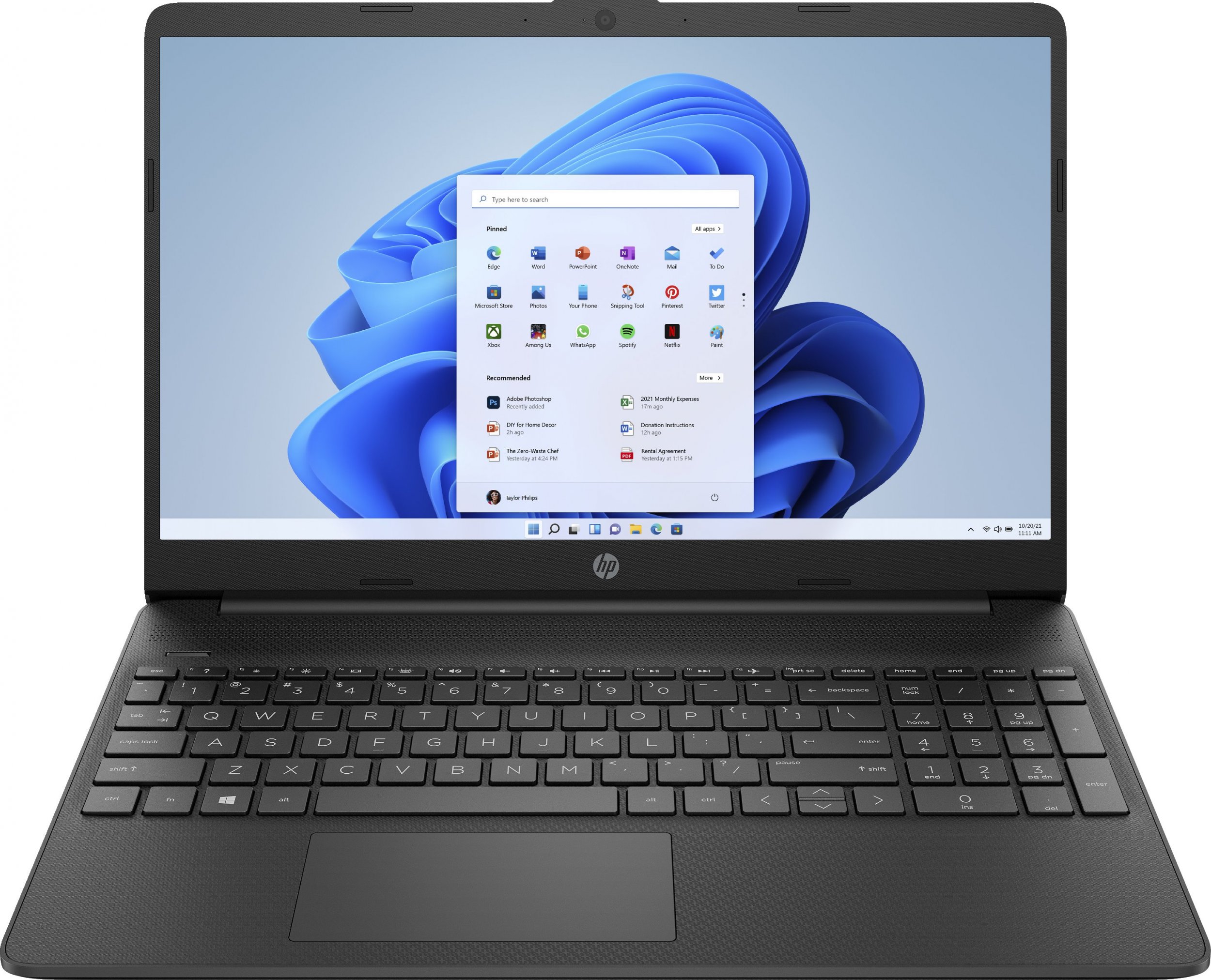 Laptop HP Laptop HP 15s-fq5204nw / 712N2EA / Intel Core i7 / 16GB / SSD 512GB / Intel Xe / FullHD / Win 11 / Czarny