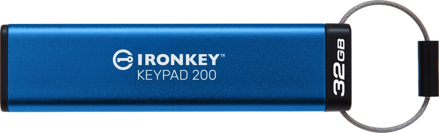 Pendrive Kingston IronKey Keypad 200, 32 GB (IKKP200/32GB)