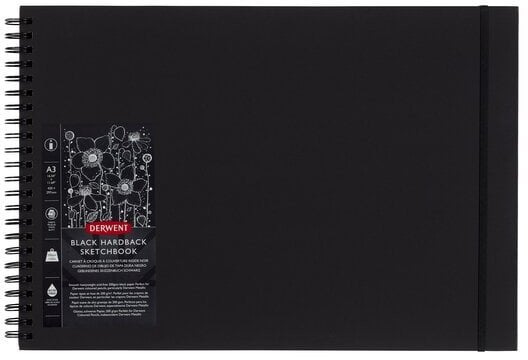 Szkicownik Derwent Black Book A3