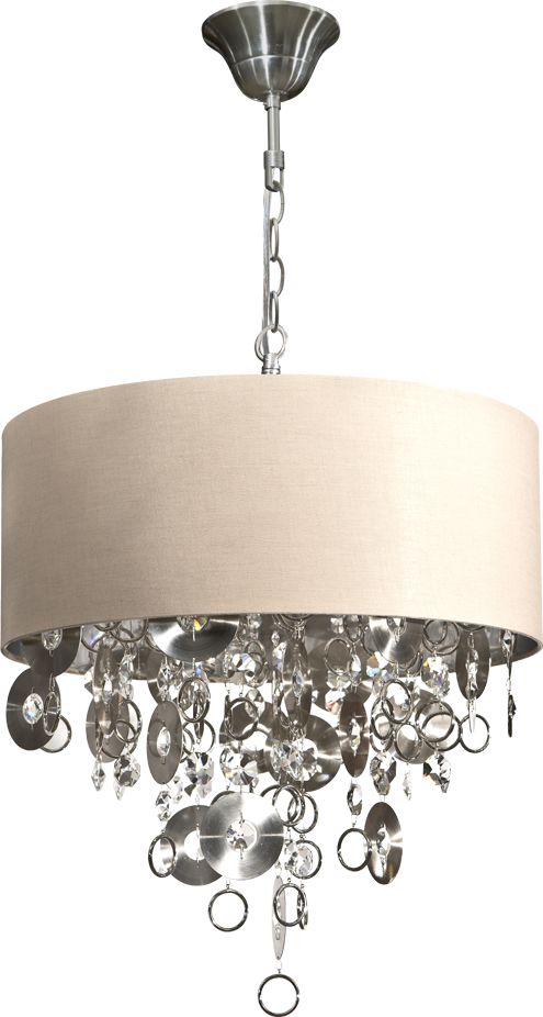 Lampa wisząca Witek Home Lampa wisząca kryształowa Chic 5049/1P-6