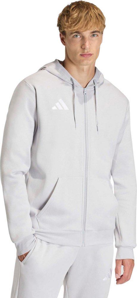Bluza męska adidas Entrada 26 Full Zip Hoody szara KF5947 L